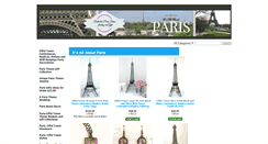 Desktop Screenshot of itsallaboutparis.com